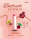 Pink and Red Minimalist Typography Lip Balm Promotion Instagram Post.webp
