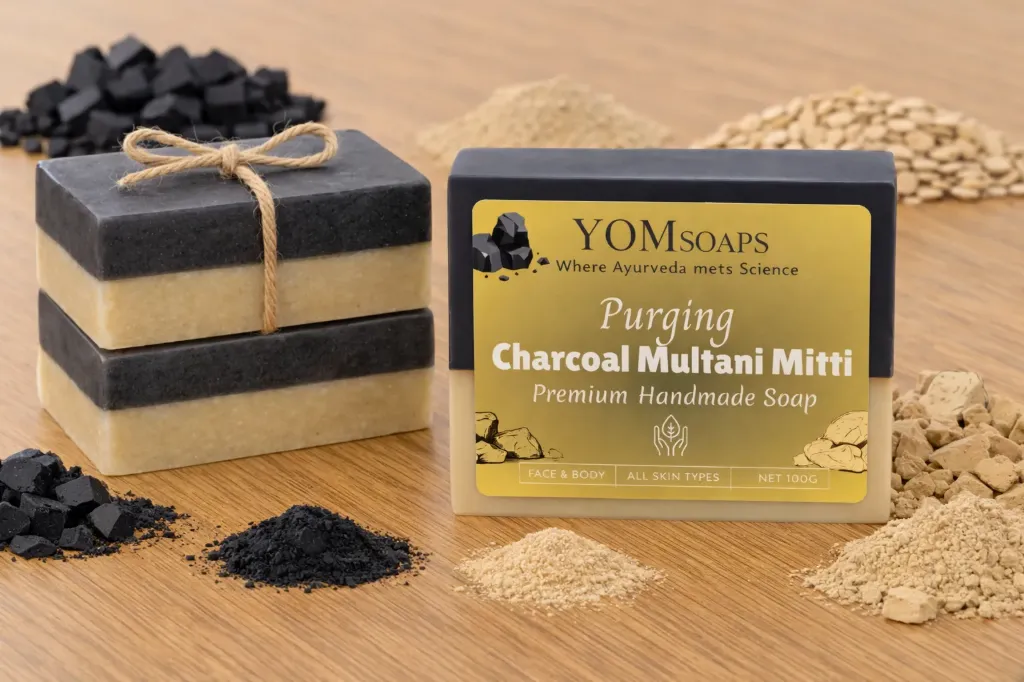 Charcoal Multani Mitti Two Layer Soap | 125g