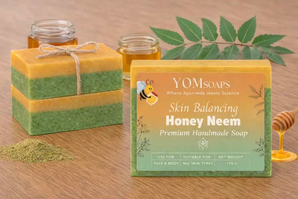 Honey Neem Two layer soap | 125G
