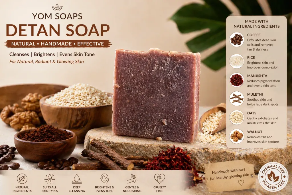 Detan Scrub Cold Process Saop | 100 G