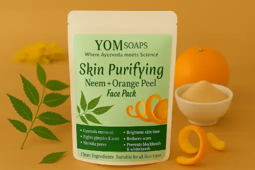 Skin Purifying Facepack - Neem + Orange Peel