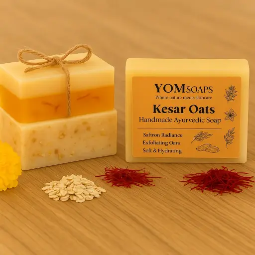 Kesar Oats Two Layer Soap | 100g