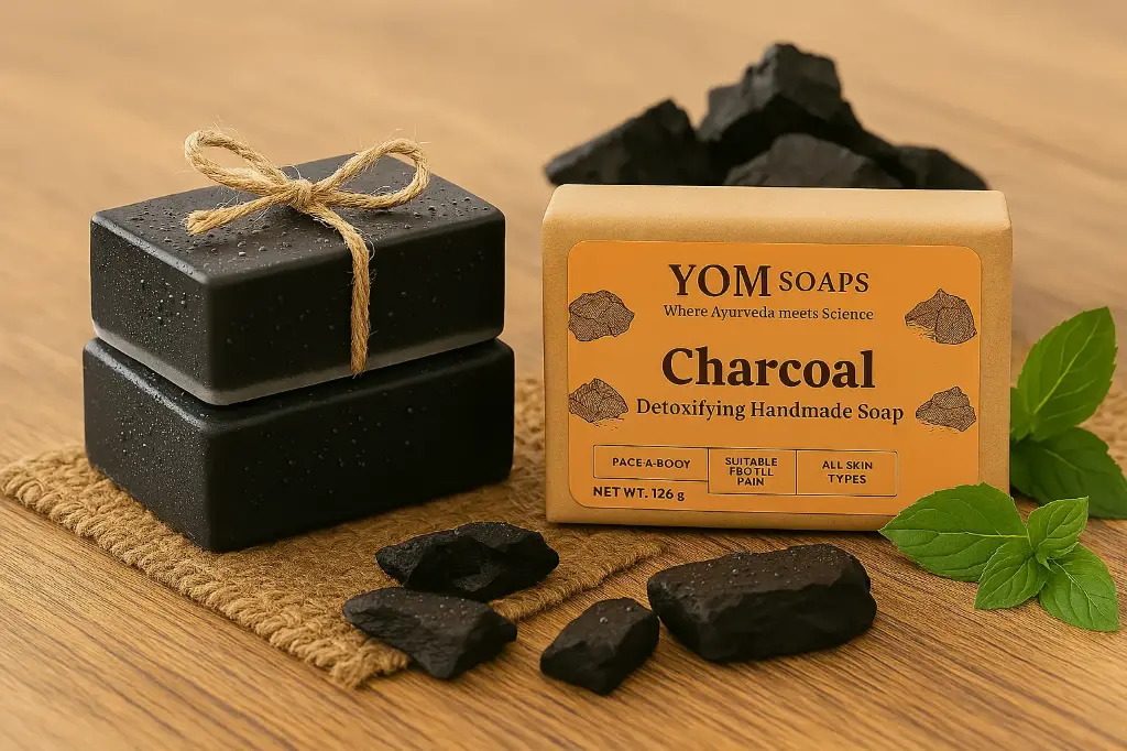Charcoal Mint Goat Milk Soap | Deep Detox & Cool Refreshment | 100g